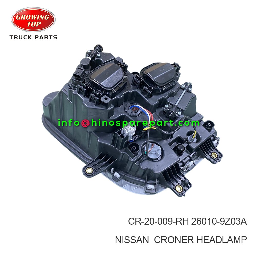 NISSAN CRONER HEADLAMP CR-20-009-RH