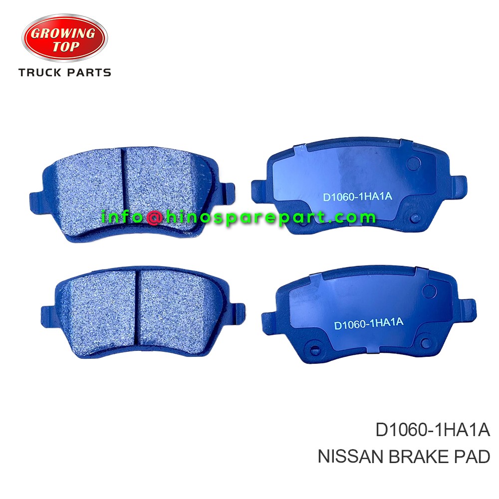 NISSAN BRAKE PAD D1060-1HA1A