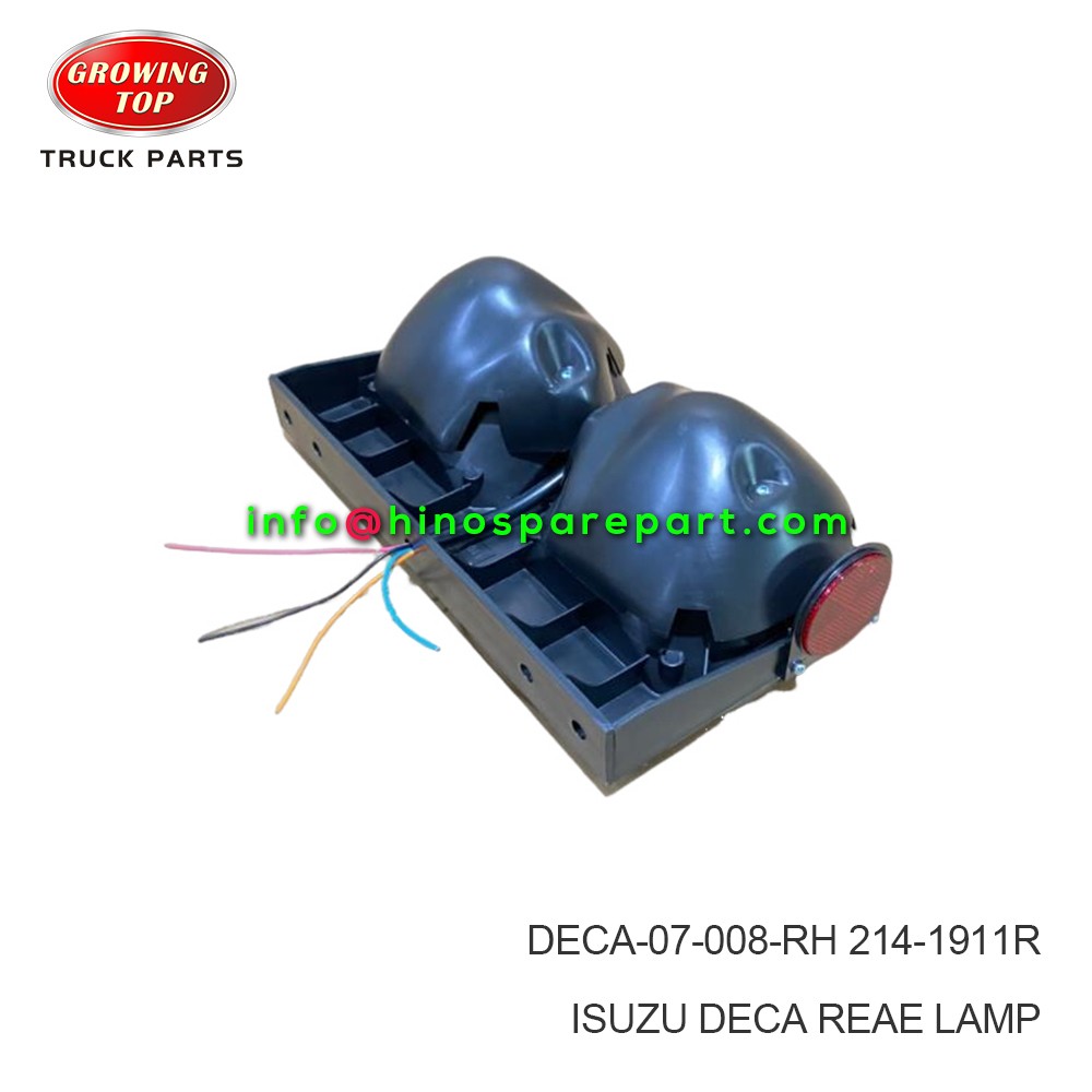 ISUZU DECA REAE LAMP DECA-07-008-RH
