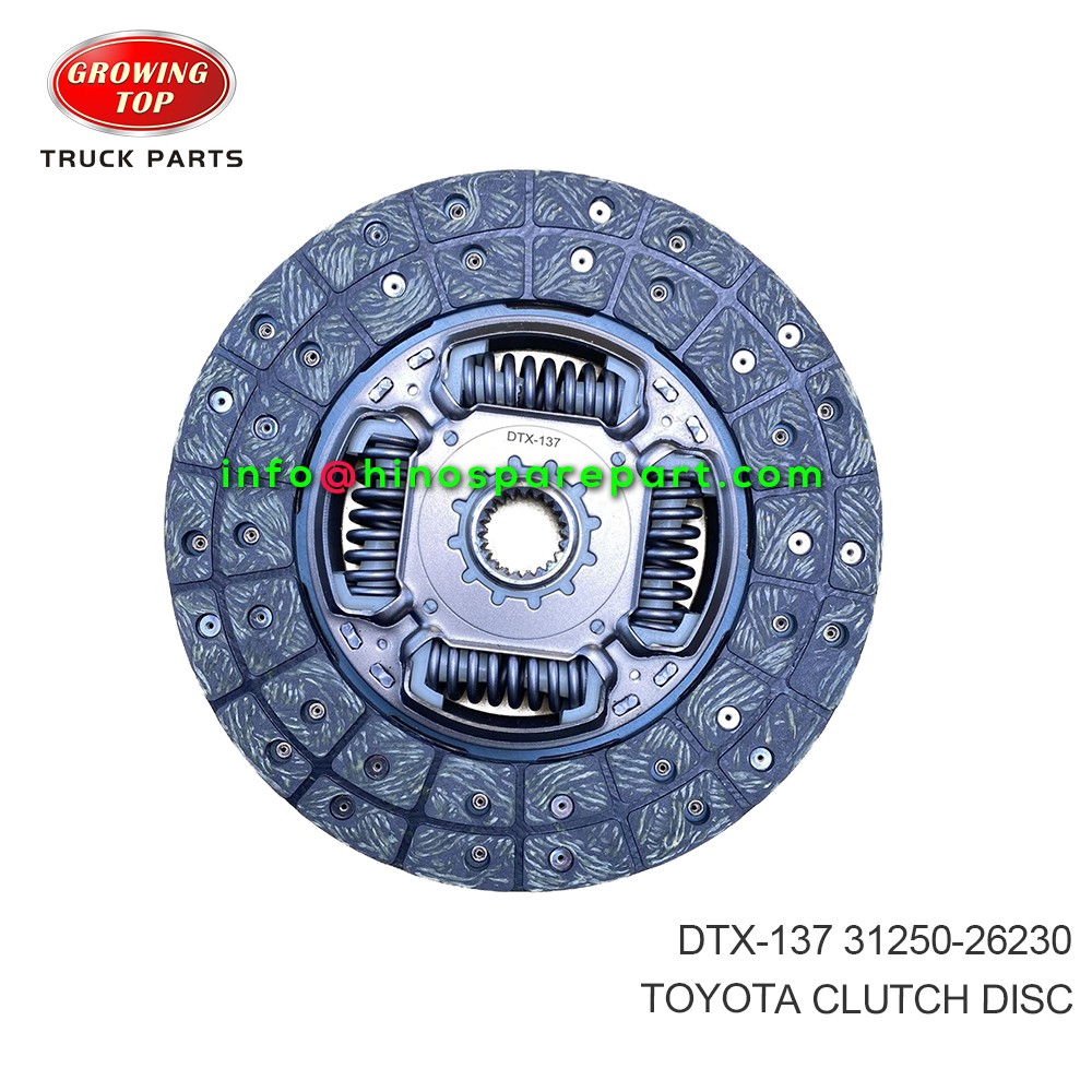 TOYOTA  CLUTCH DISC  DTX-137