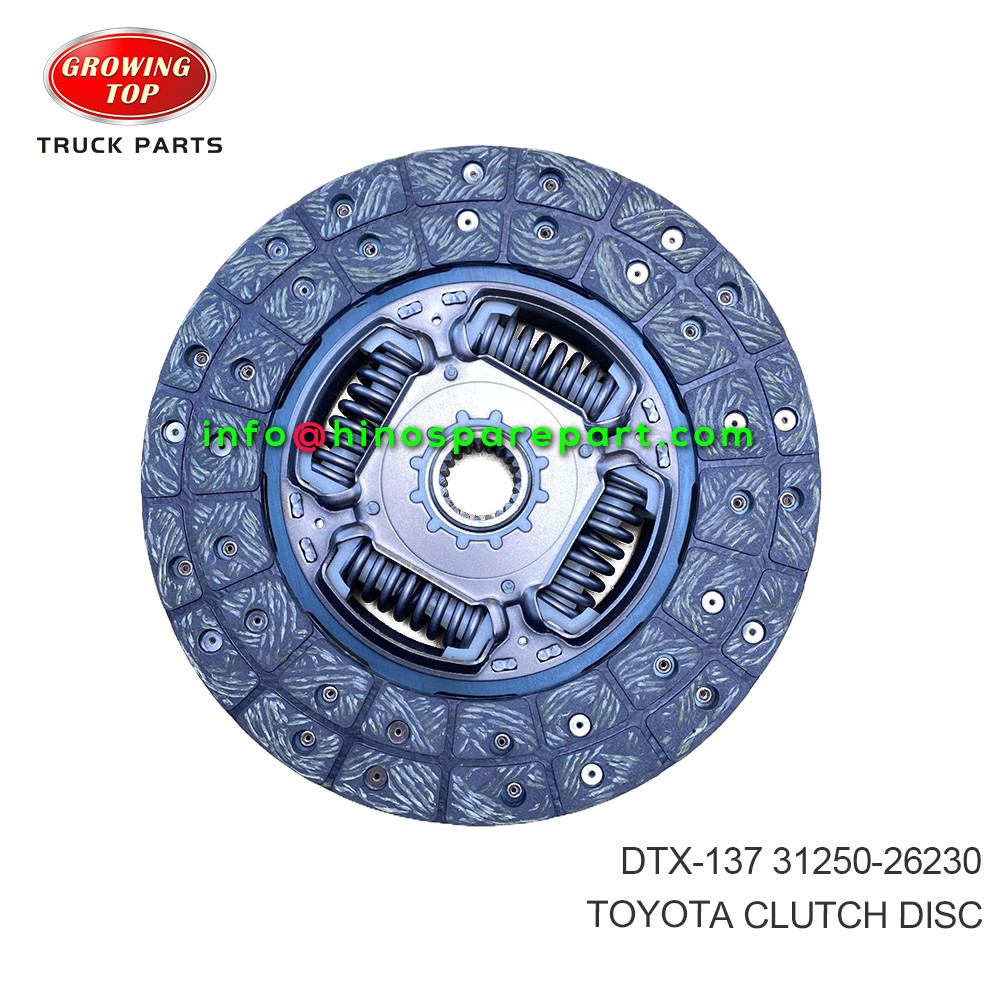 TOYOTA  CLUTCH DISC  DTX-137