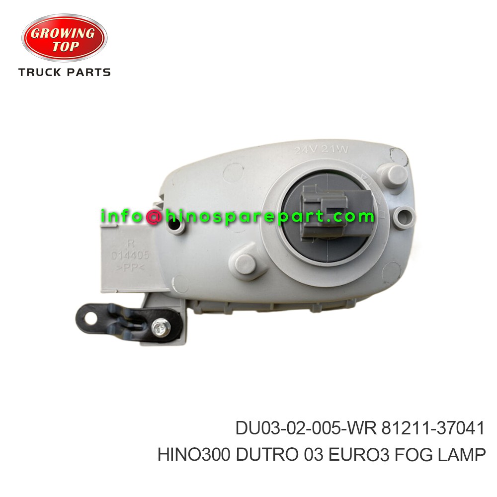 HINO300 DUTRO 03 EURO3 FOG LAMP  DU03-02-005-WR