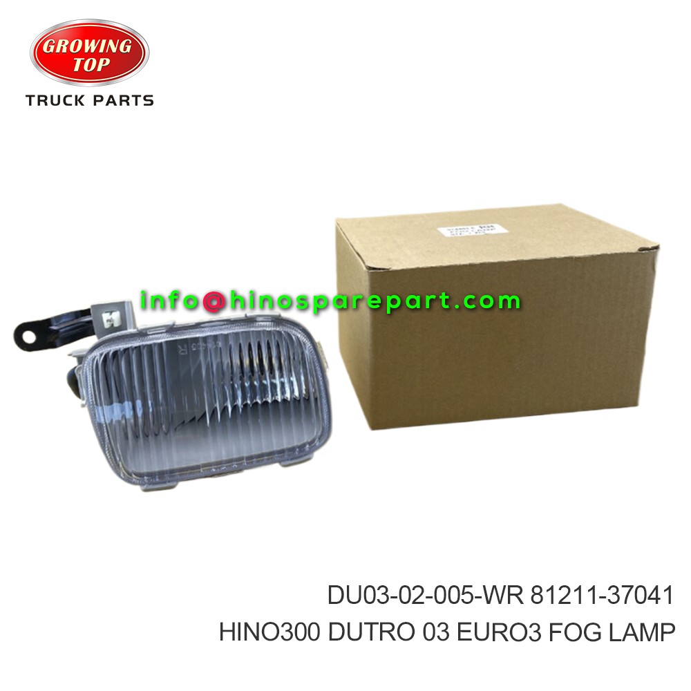 HINO300 DUTRO 03 EURO3 FOG LAMP  DU03-02-005-WR