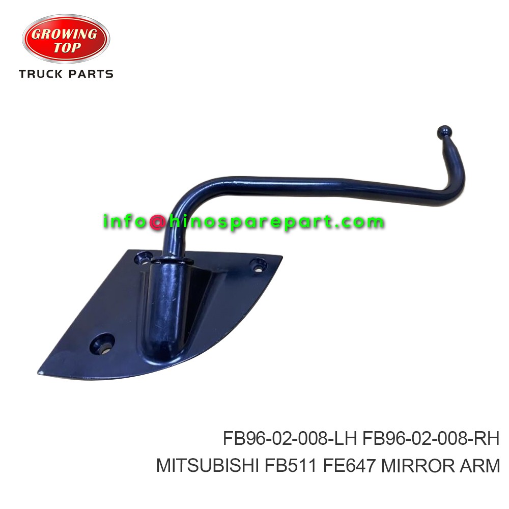 MITSUBISHI FB511 FE647  MIRROR ARM  FB96-02-008-LH