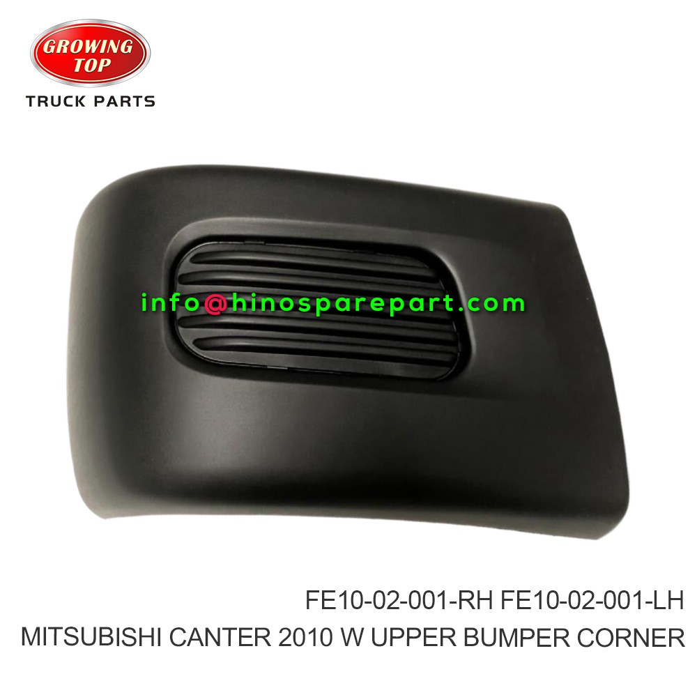 MITSUBISHI CANTER 2010 W UPPER BUMPER CORNER FE10-02-001-RH