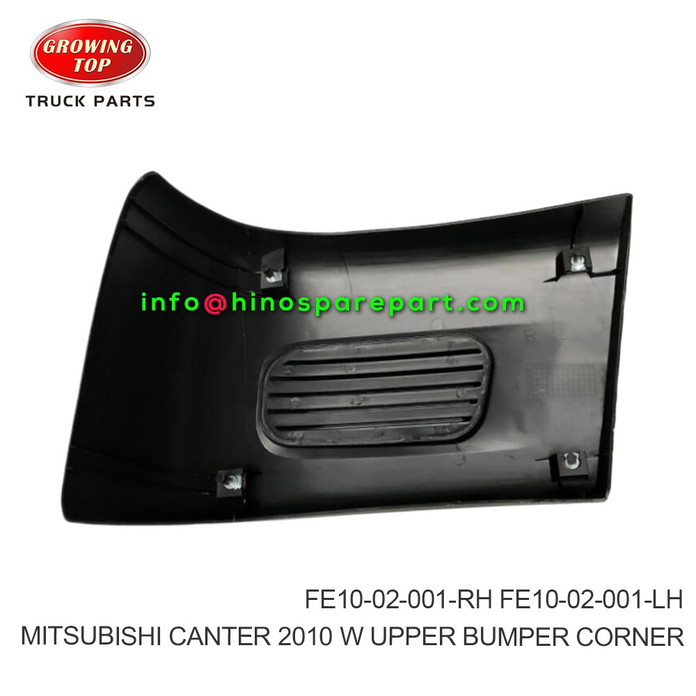 MITSUBISHI CANTER 2010 W UPPER BUMPER CORNER FE10-02-001-RH