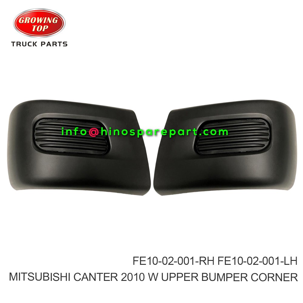 MITSUBISHI CANTER 2010 W UPPER BUMPER CORNER FE10-02-001-RH