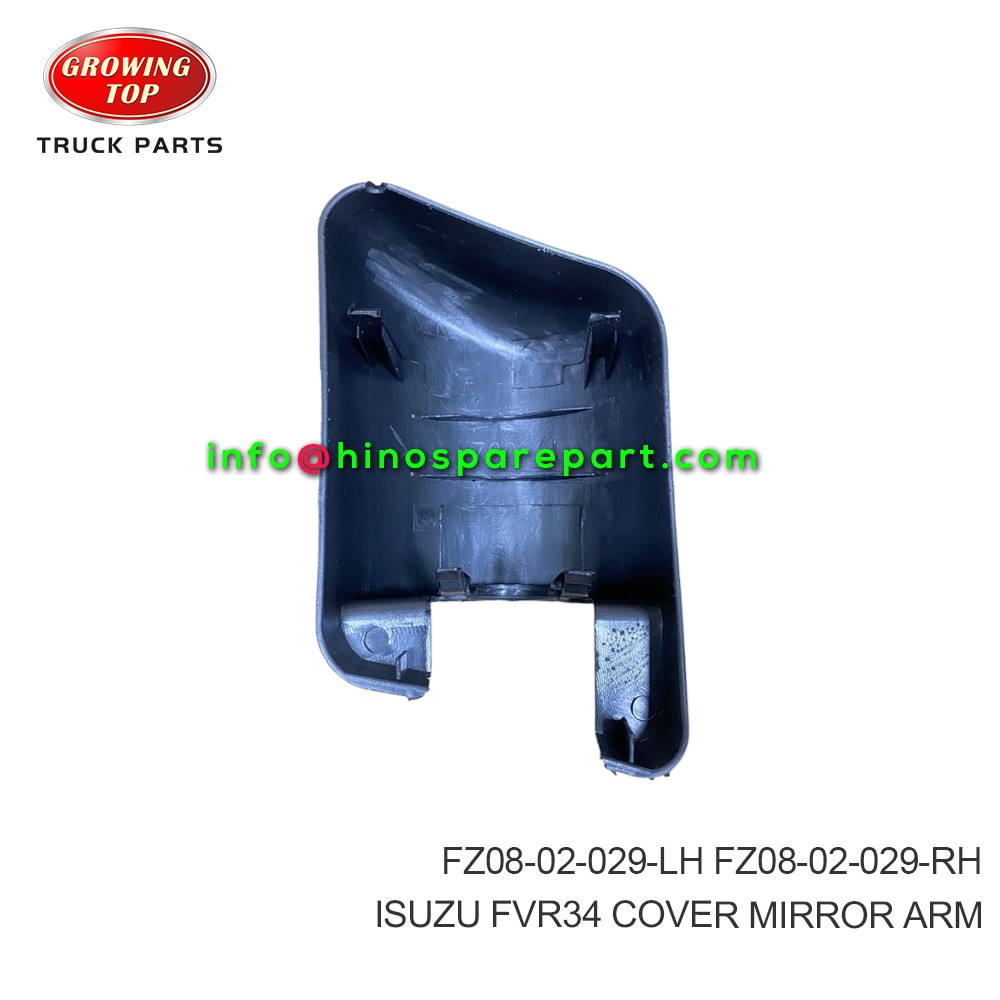 ISUZU FVR34 COVER,MIRROR ARM FZ08-02-029-LH