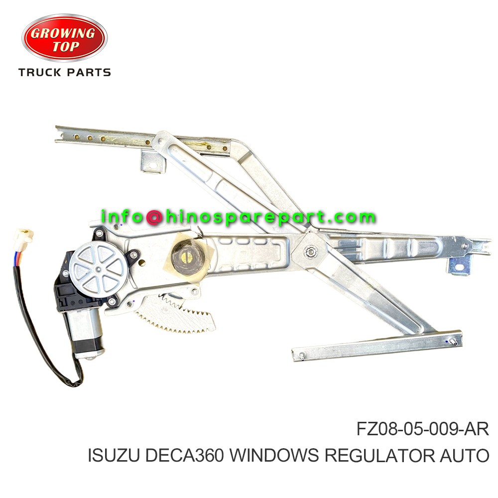 ISUZU DECA360 WINDOWS REGULATOR AUTO FZ08-05-009-AR