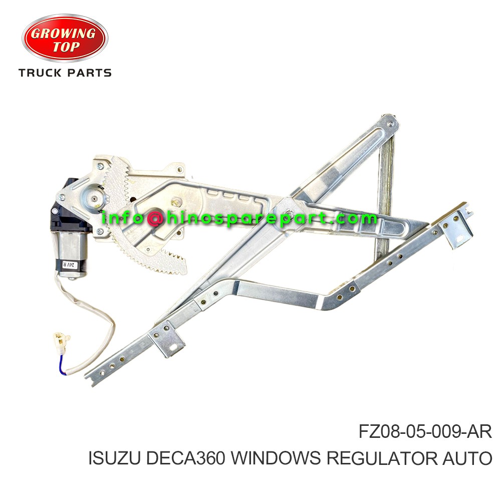 ISUZU DECA360 WINDOWS REGULATOR AUTO FZ08-05-009-AR