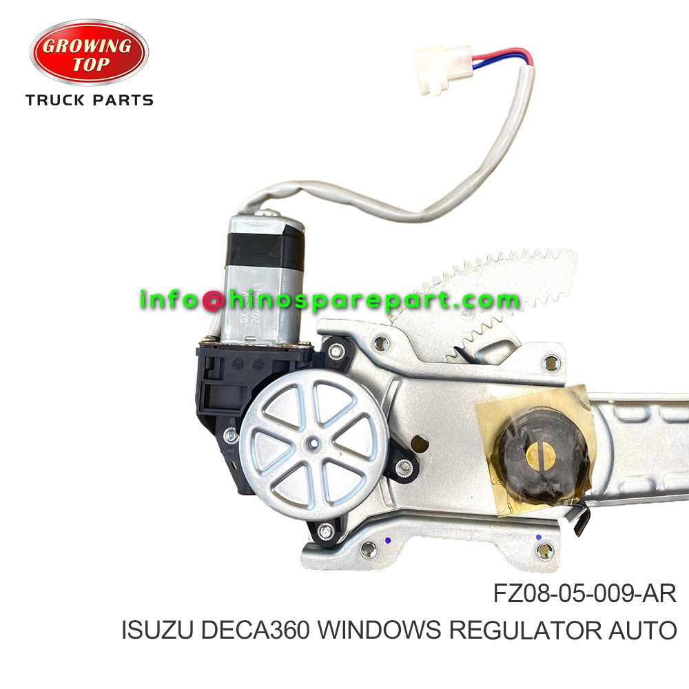 ISUZU DECA360 WINDOWS REGULATOR AUTO FZ08-05-009-AR