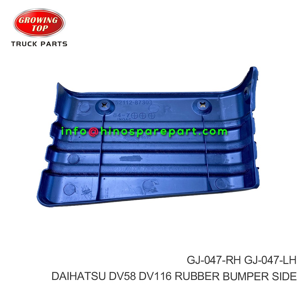 DAIHATSU DV58 DV116 RUBBER BUMPER SIDE GJ-047-RH