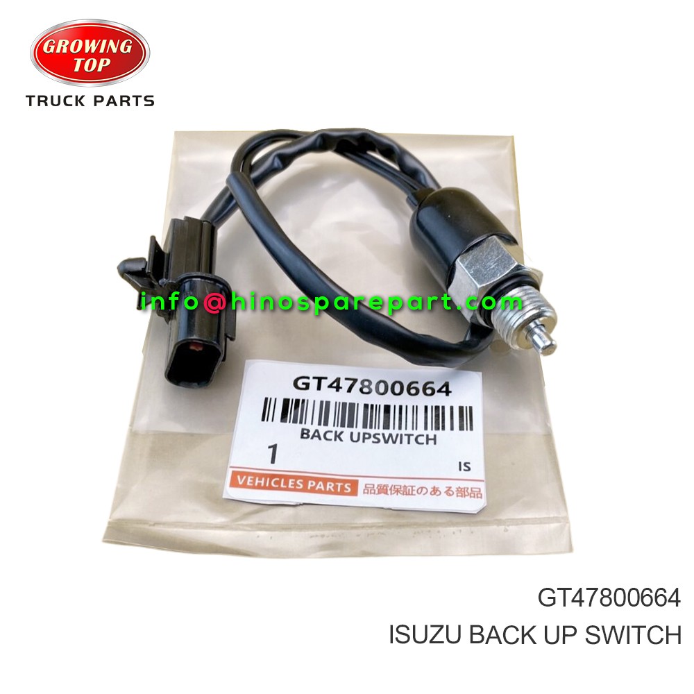 ISUZU BACK UP SWITCH GT47800664