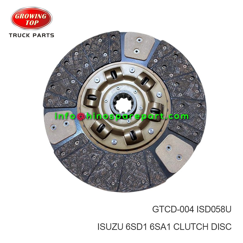 ISUZU 6SD1 6SA1 CLUTCH DISC GTCD-004