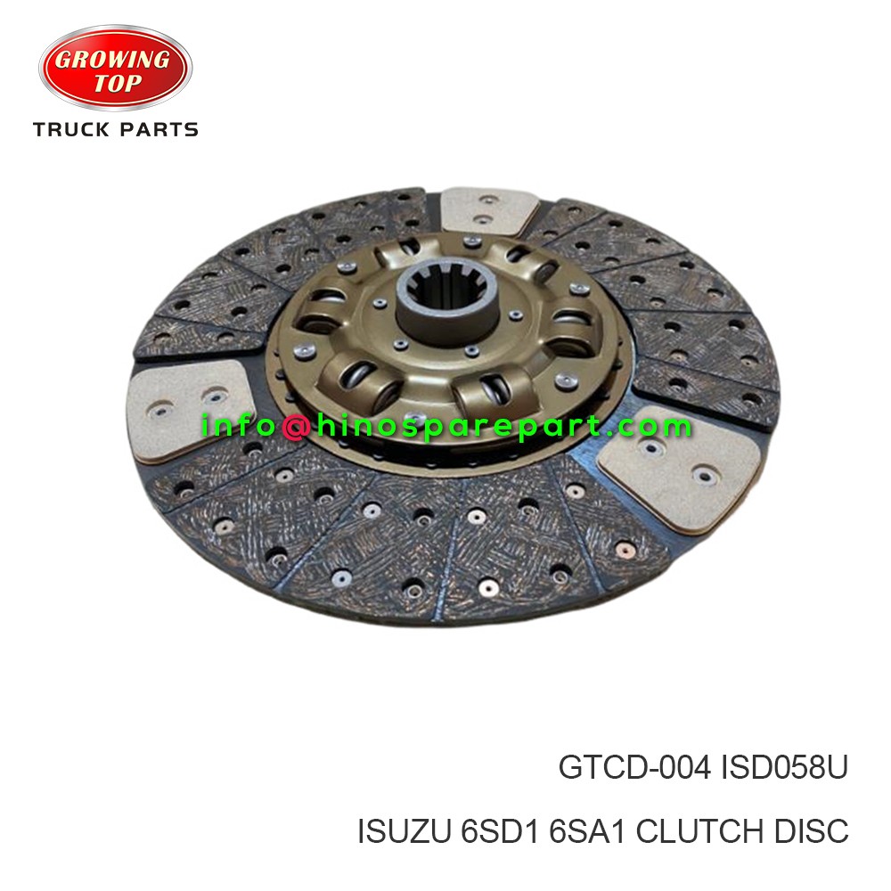 ISUZU 6SD1 6SA1 CLUTCH DISC GTCD-004