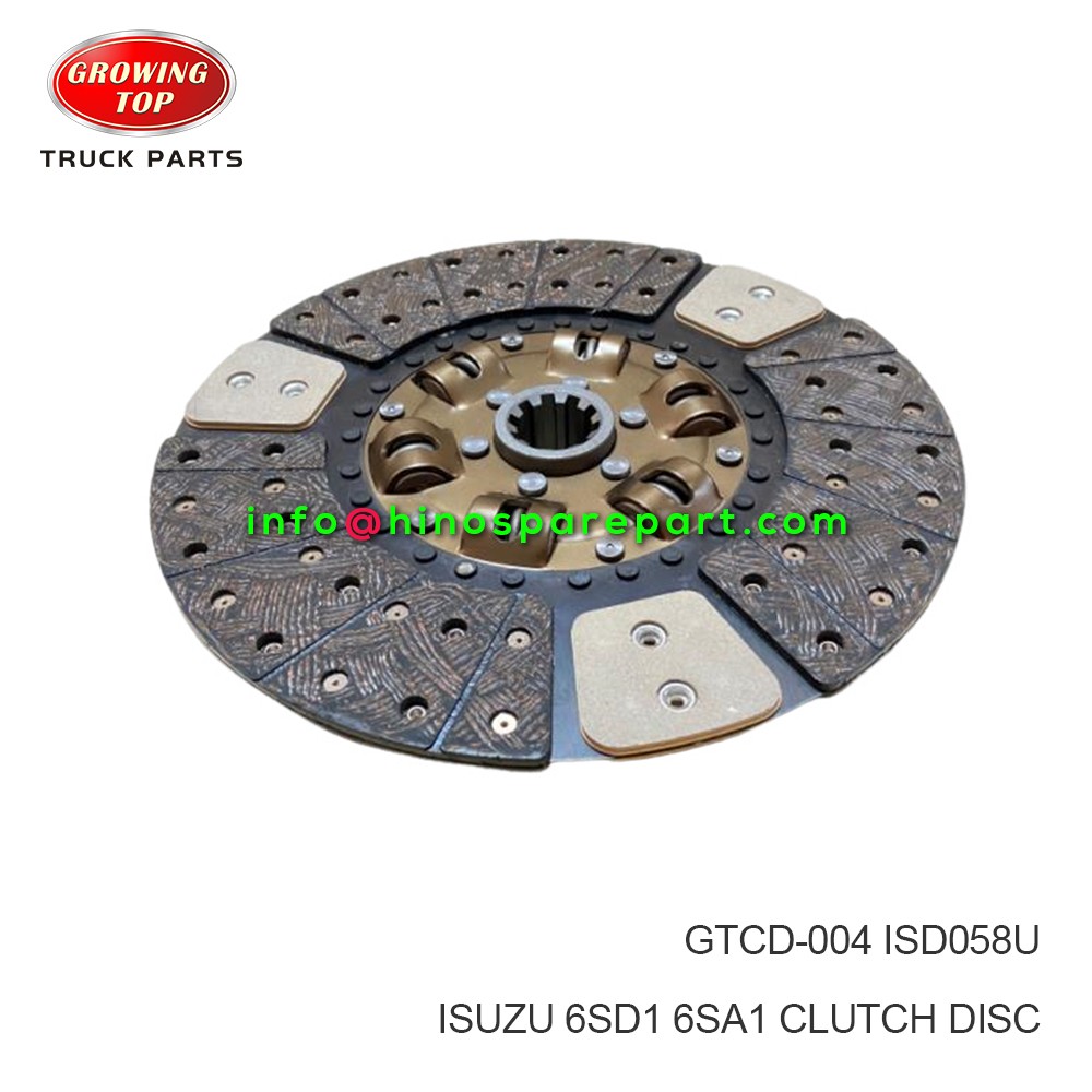 ISUZU 6SD1 6SA1 CLUTCH DISC GTCD-004