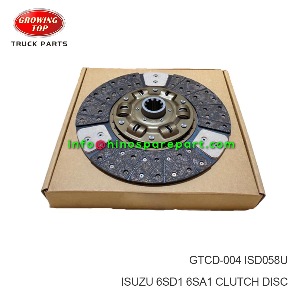 ISUZU 6SD1 6SA1 CLUTCH DISC GTCD-004