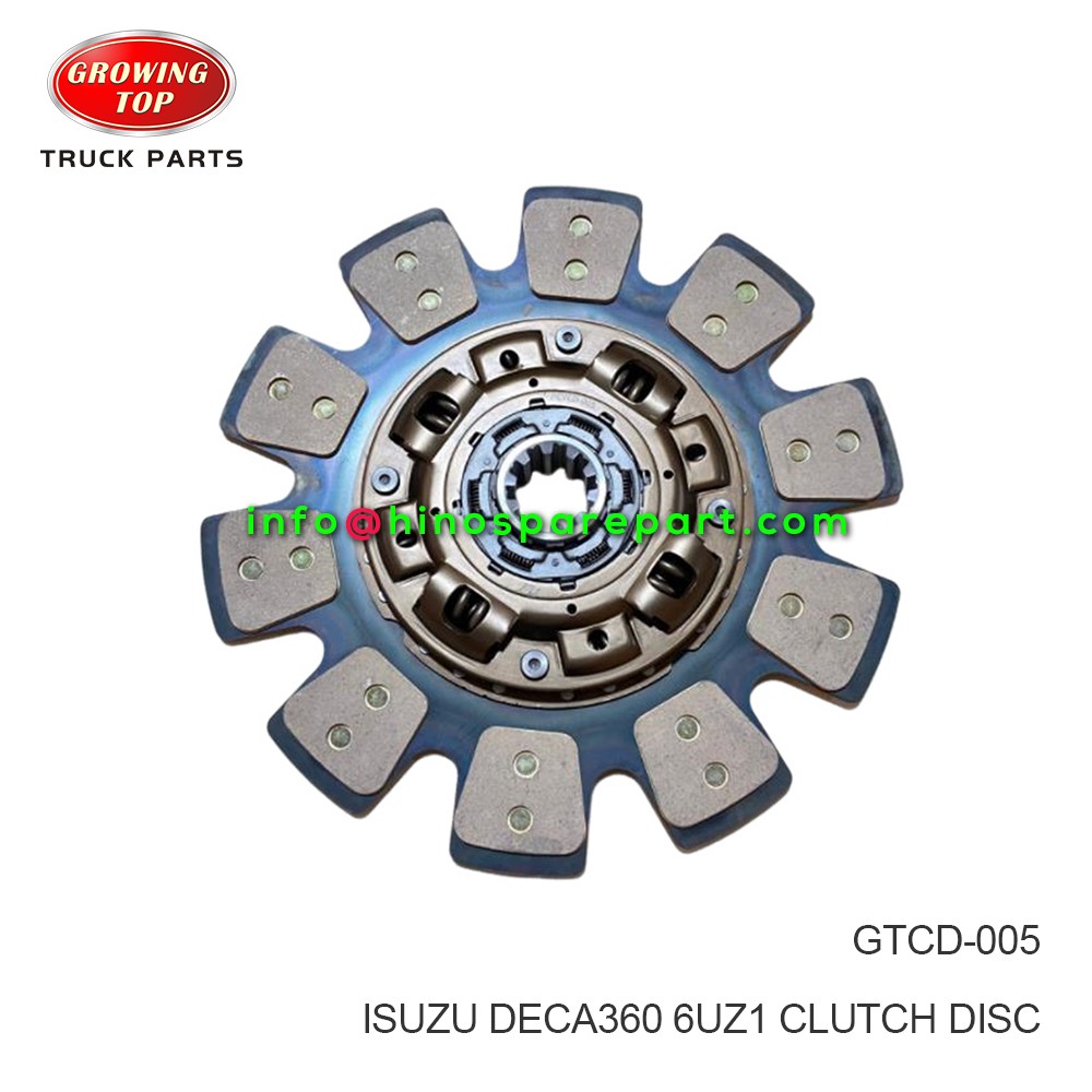 ISUZU DECA360 6UZ1 CLUTCH DISC  GTCD-005