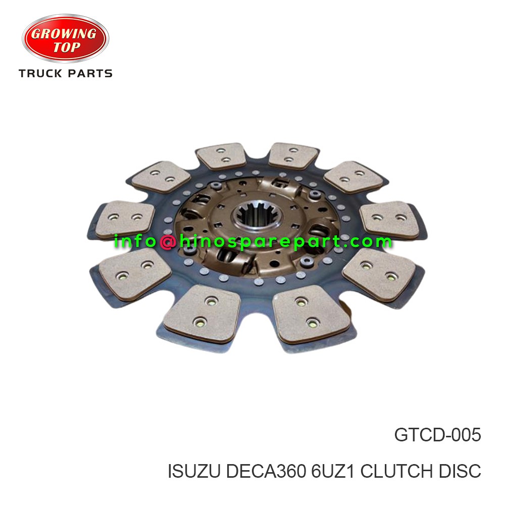 ISUZU DECA360 6UZ1 CLUTCH DISC  GTCD-005