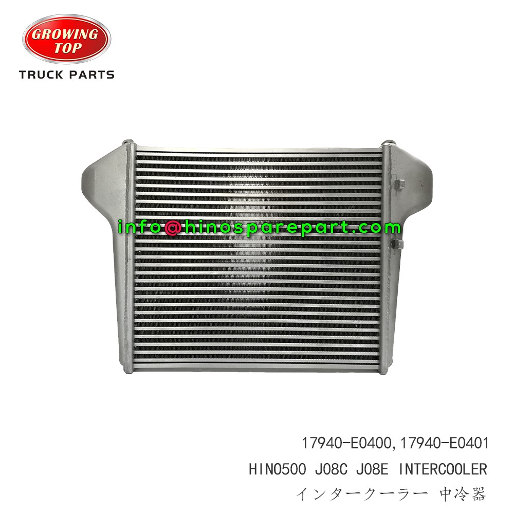 HINO500 J08C J08E INTERCOOLER