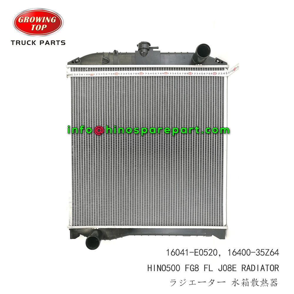 HINO500 FG8 FL J08E RADIATOR