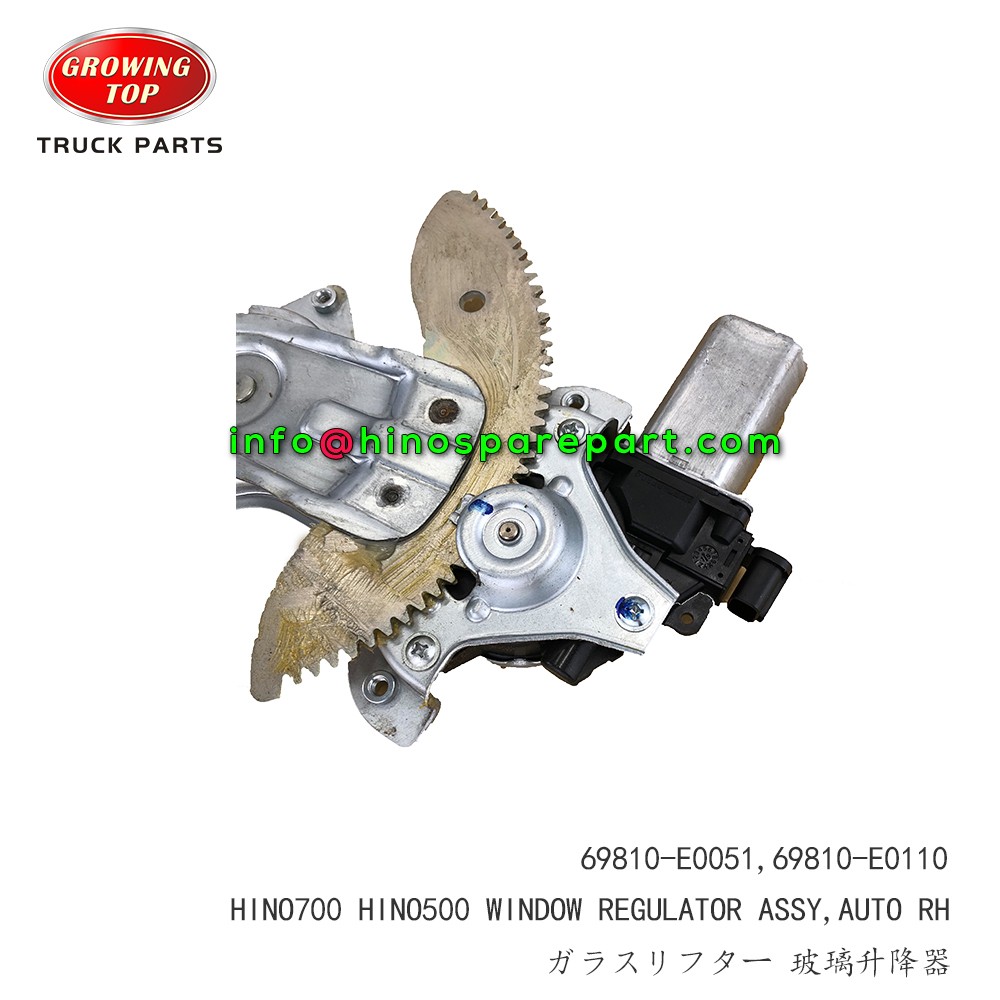 HINO500 HINO700 WINDOW REGULATOR ASSY AUTO RH