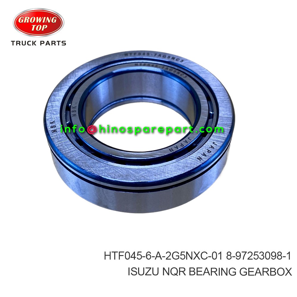 ISUZU NQR  BEARING,GEARBOX  HTF045-6-A-2G5NXC-01