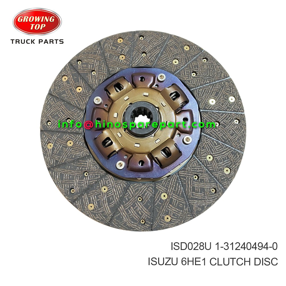 ISUZU 6HE1 CLUTCH DISC ISD028U