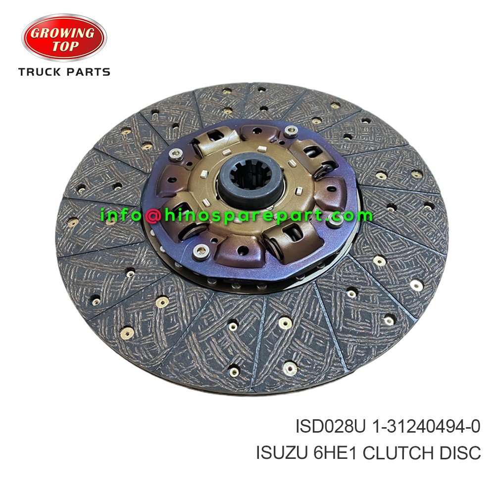 ISUZU 6HE1 CLUTCH DISC ISD028U