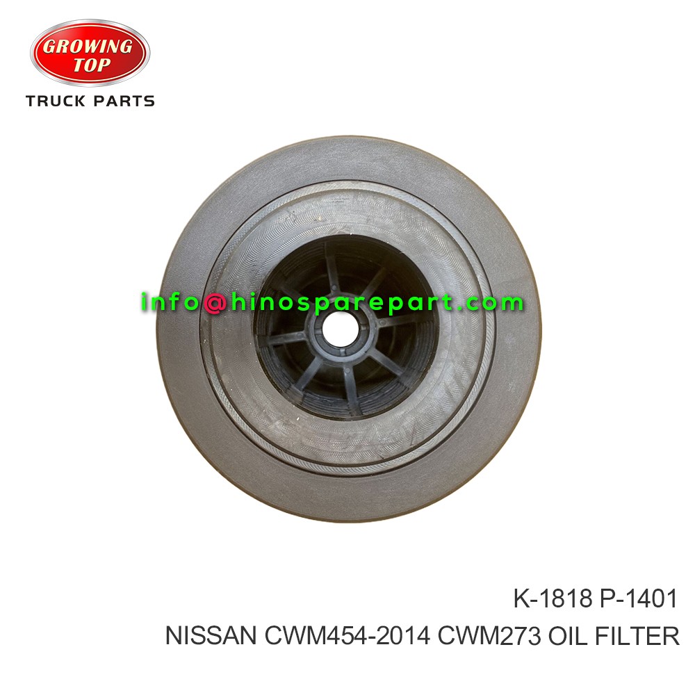 NISSAN CWM454-2014 CWM273 OIL FILTER K-1818