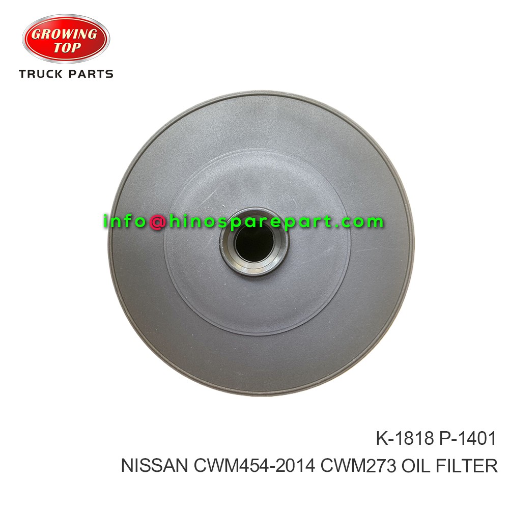 NISSAN CWM454-2014 CWM273 OIL FILTER K-1818