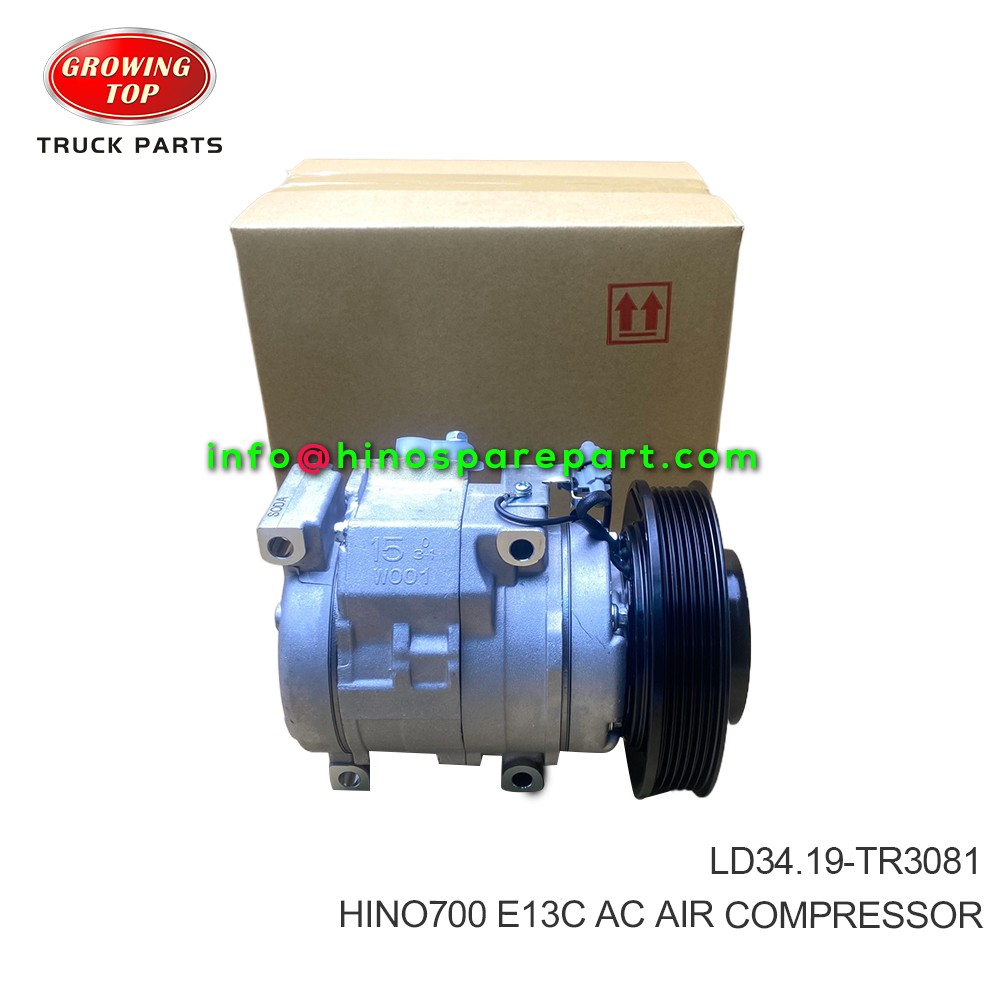 HINO700 E13C AC AIR COMPRESSOR LD34 19-TR3081