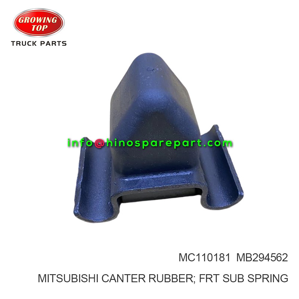 MITSUBISHI CANTER RUBBER; FRT SUB SPRING MC110181