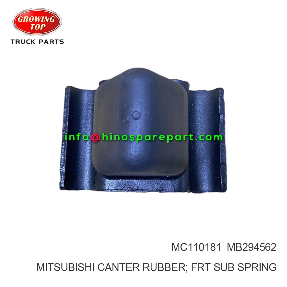 MITSUBISHI CANTER RUBBER; FRT SUB SPRING MC110181
