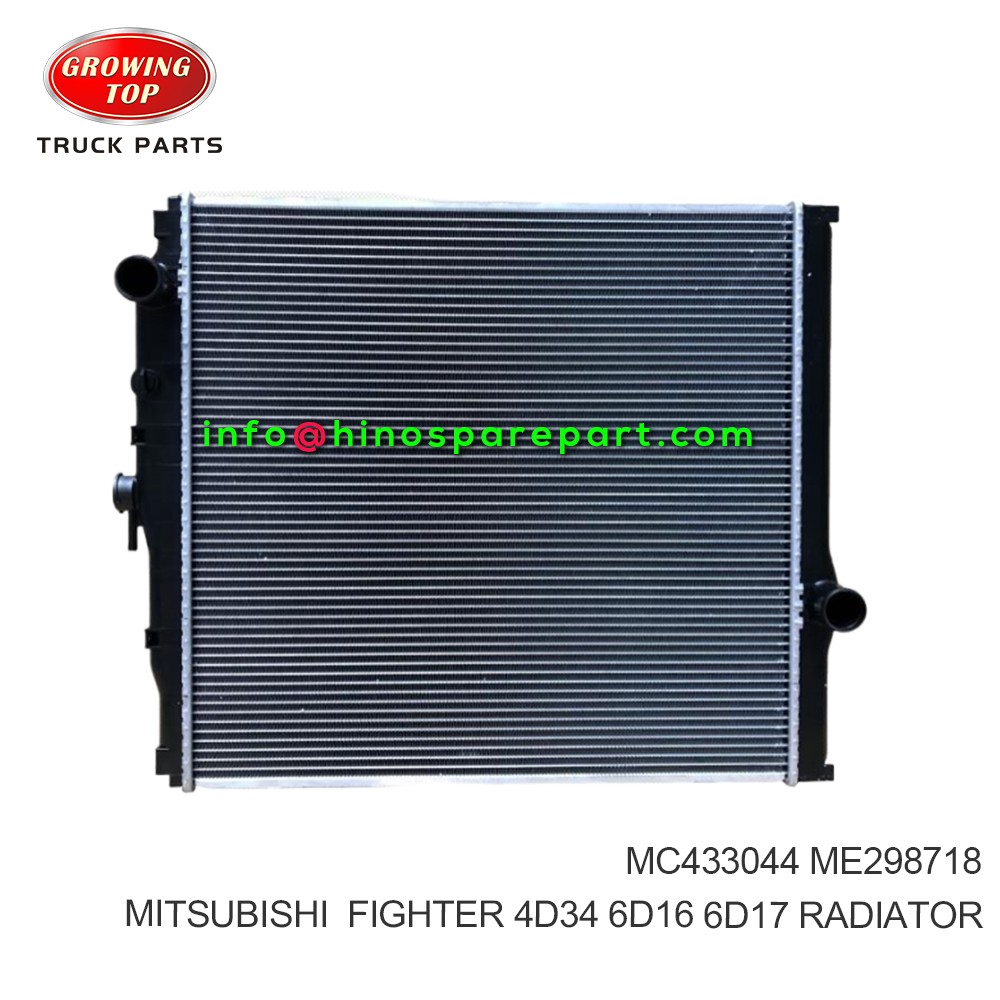 MITSUBISHI  FIGHTER 4D34 6D16 6D17 RADIATOR MC433044