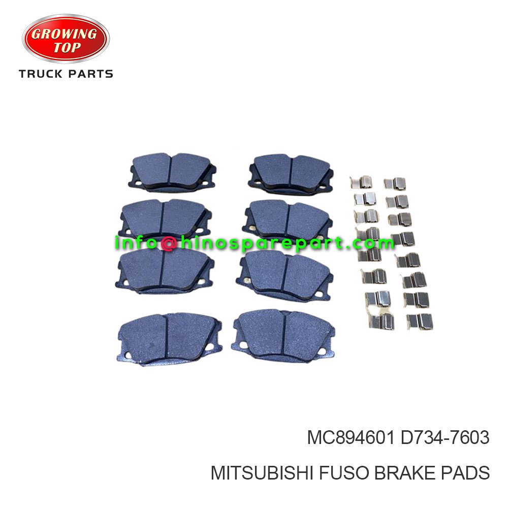 MITSUBISHI FUSO BRAKE PADS MC894601