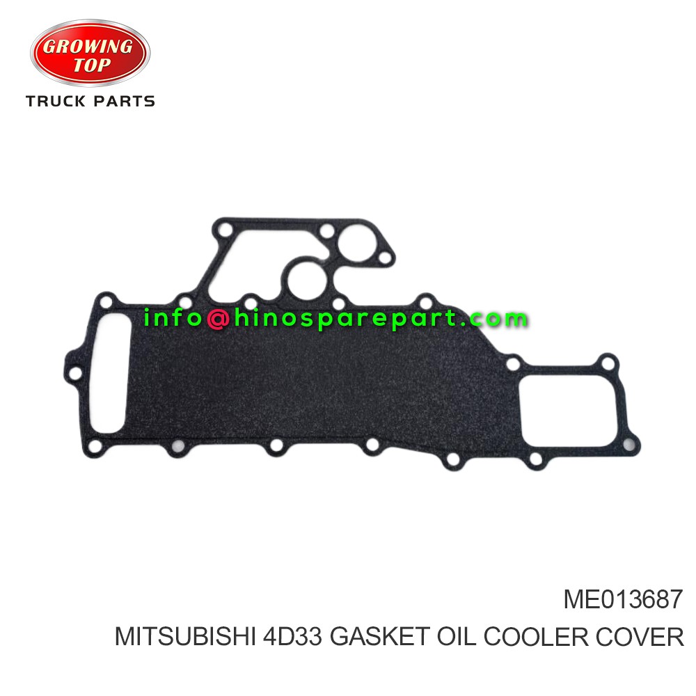 MITSUBISHI 4D33  GASKET,OIL COOLER COVER  ME013687