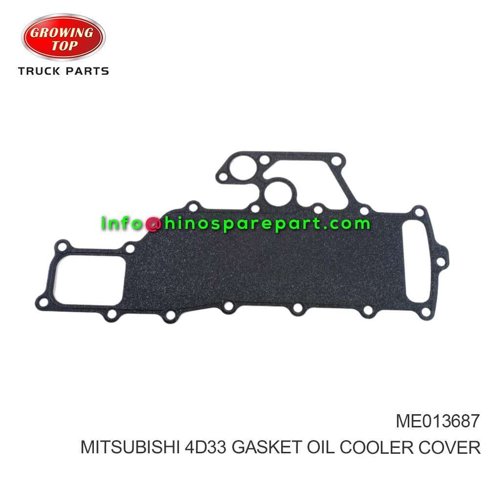 MITSUBISHI 4D33  GASKET,OIL COOLER COVER  ME013687