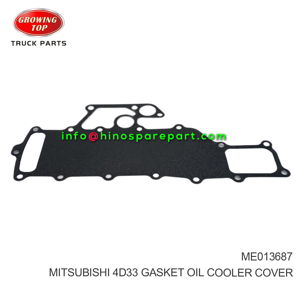 MITSUBISHI 4D33  GASKET,OIL COOLER COVER  ME013687