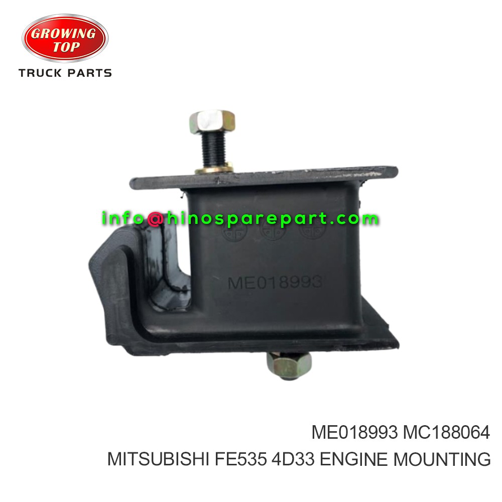 MITSUBISHI FE535 4D33  ENGINE MOUNTING  ME018993