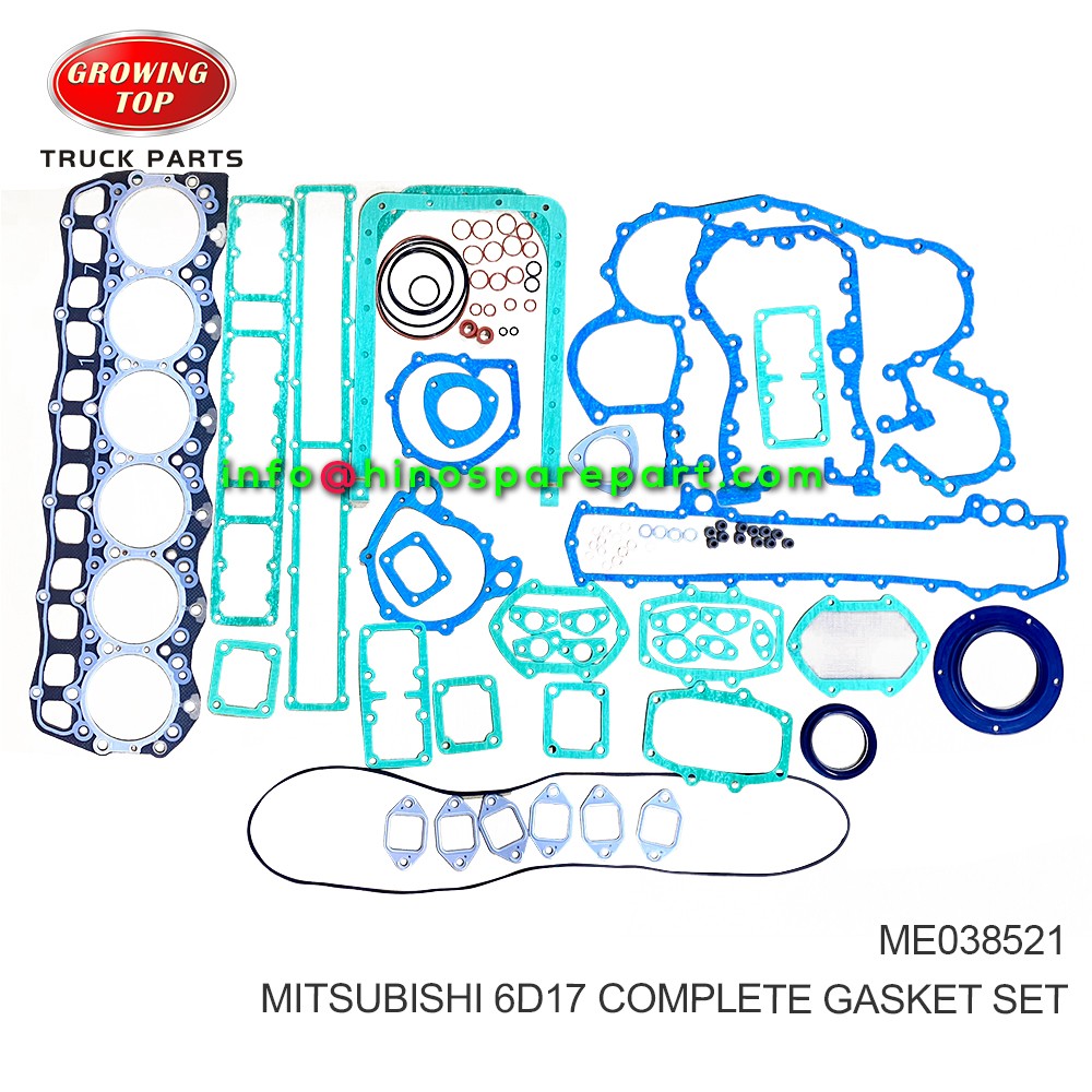 MITSUBISHI 6D17  COMPLETE GASKET SET  ME038521