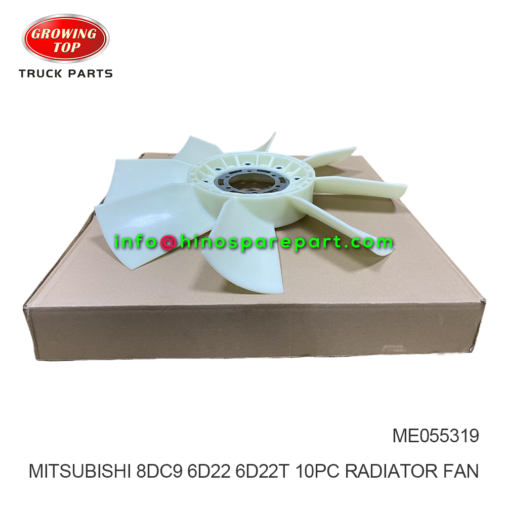 MITSUBISHI 8DC9 6D22 6D22T 10PC RADIATOR FAN​ ME055319  