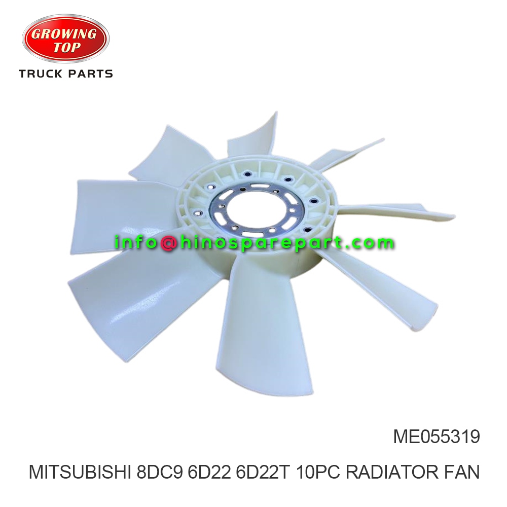 MITSUBISHI 8DC9 6D22 6D22T 10PC RADIATOR FAN​ ME055319  