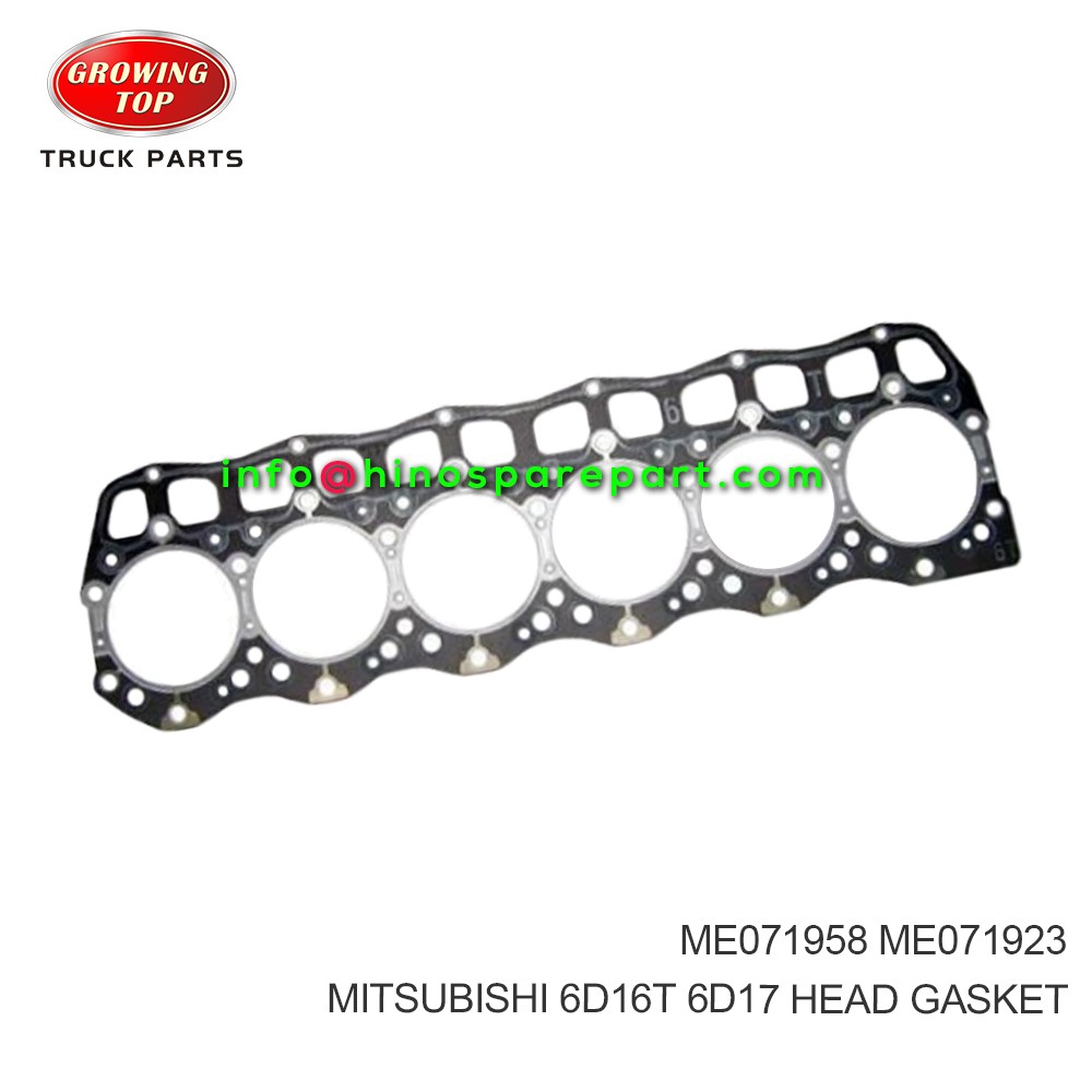 MITSUBISHI 6D16T 6D17 HEAD GASKET ME071958