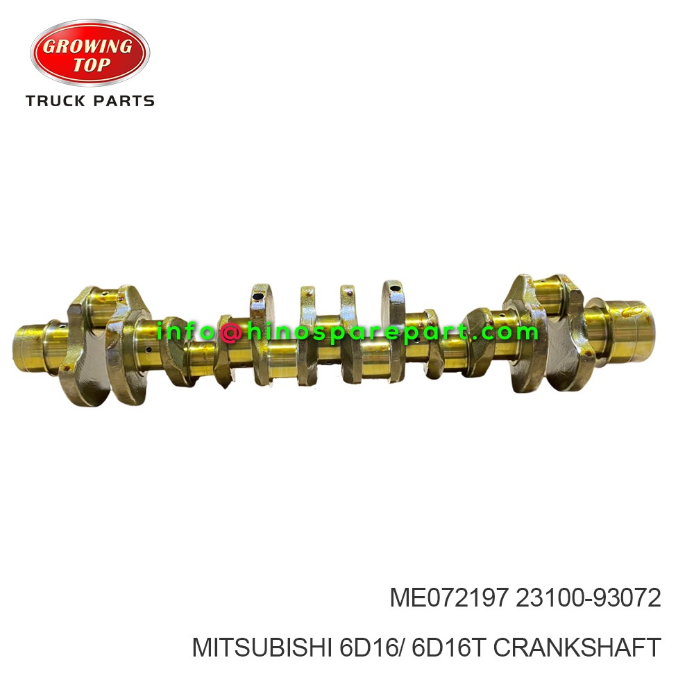 MITSUBISHI 6D16/ 6D16T CRANKSHAFT ME072197