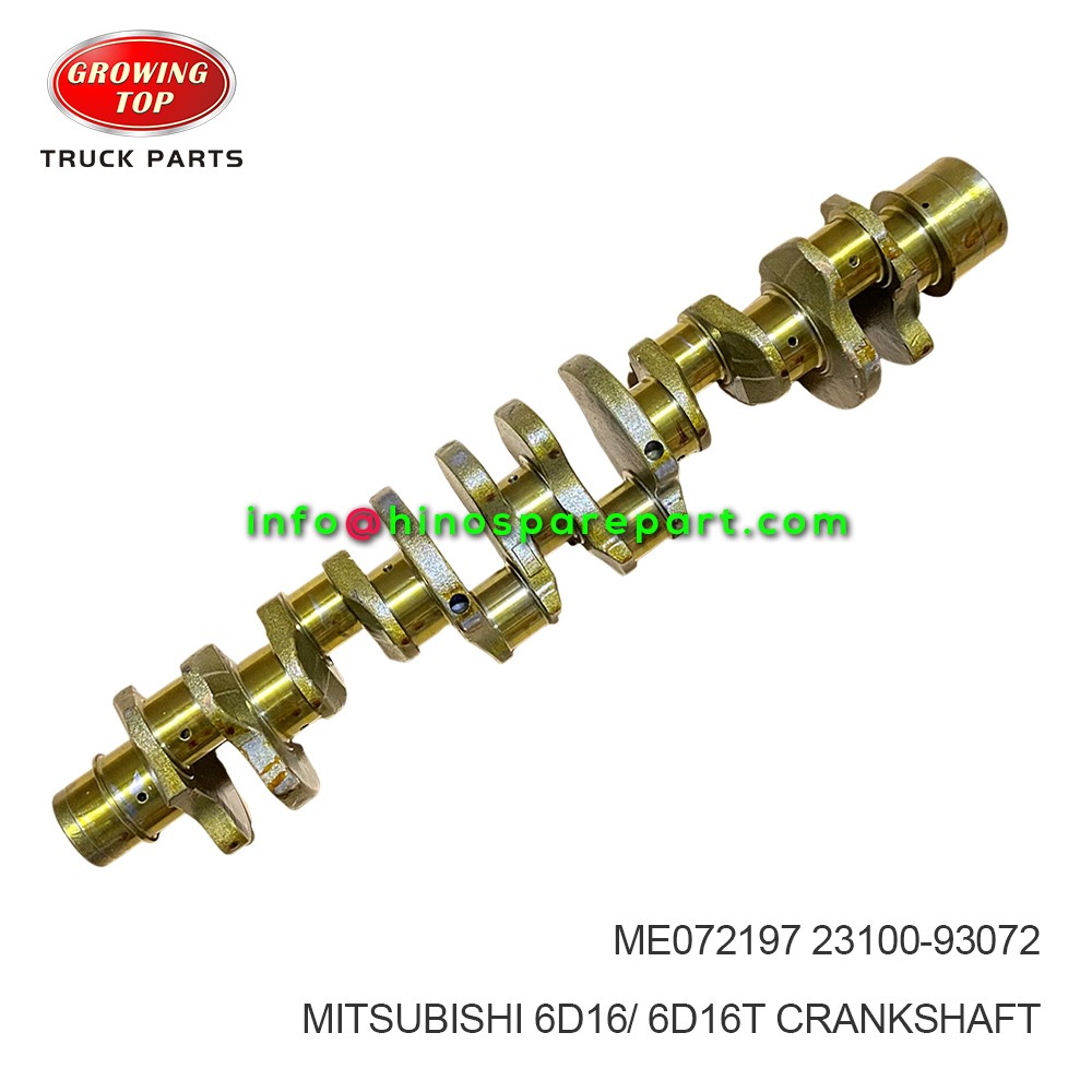 MITSUBISHI 6D16/ 6D16T CRANKSHAFT ME072197