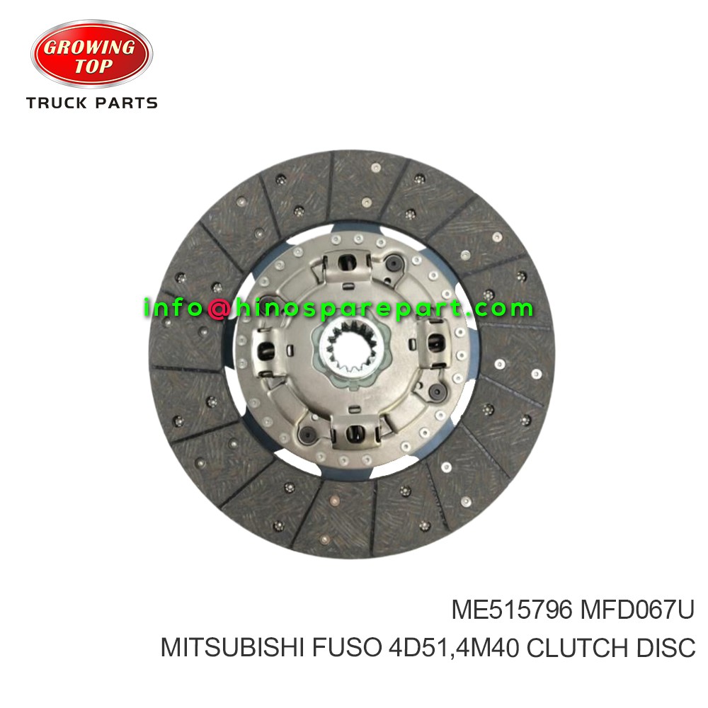 MITSUBISHI FUSO 4D34, 4D34T 4D35, 4D36, 4D50,  4D51,4M40 CLUTCH DISC ME515796