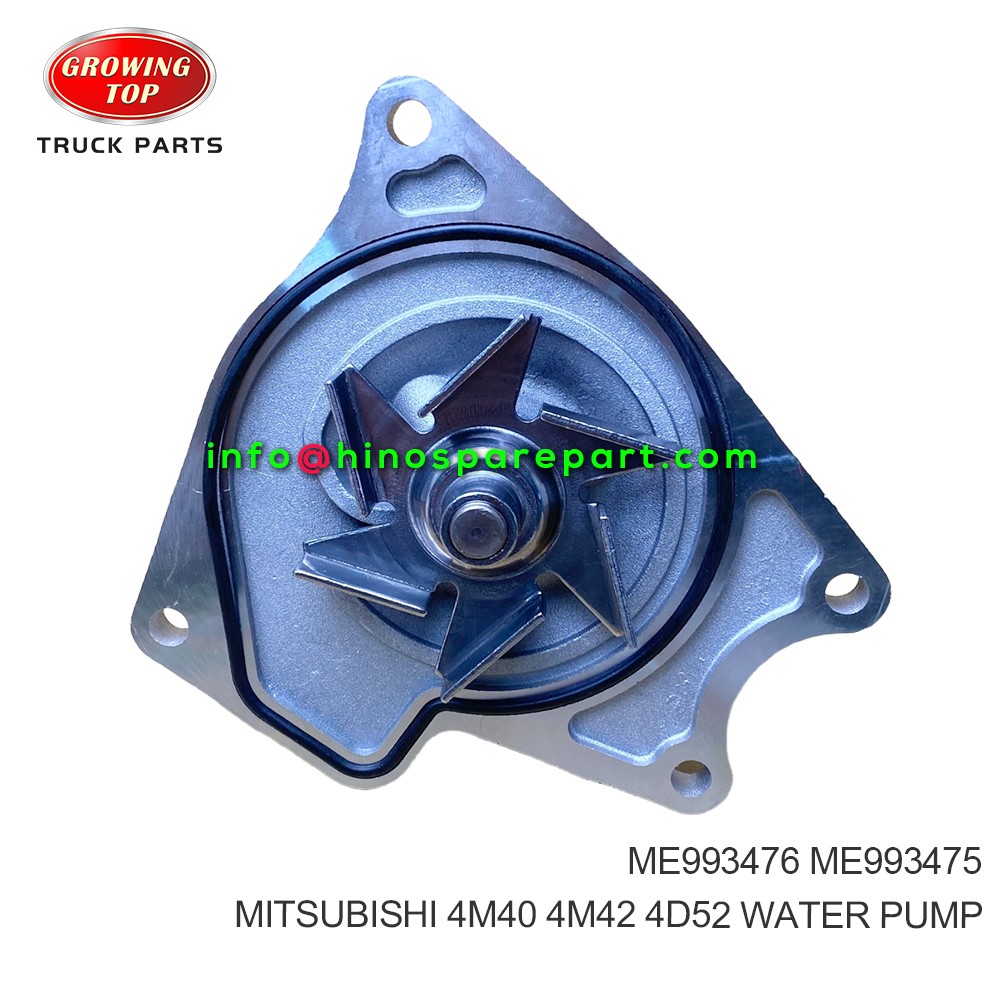 MITSUBISHI 4M40 4M42 4D52 WATER PUMP ME993476