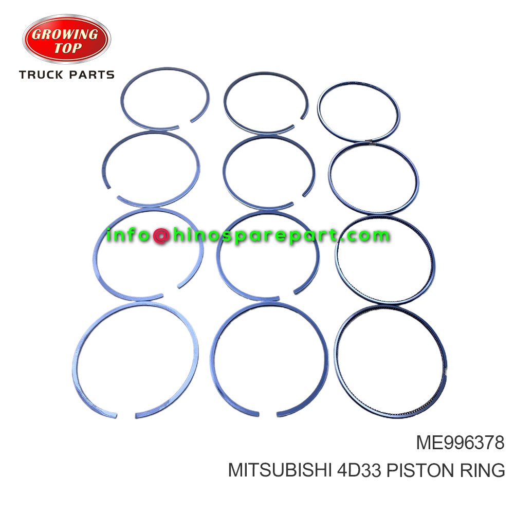 MITSUBISHI 4D33  PISTON RING  ME996378