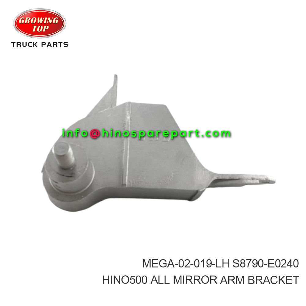 HINO500 ALL MIRROR ARM BRACKET MEGA-02-019-LH